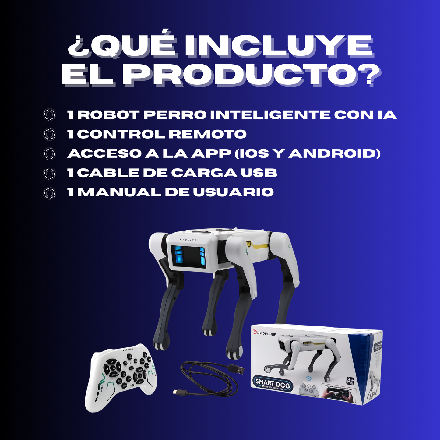 Robot Perro Inteligente con IA